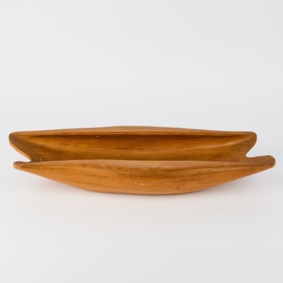 A Mid-Century Scandinavian Teak Dish