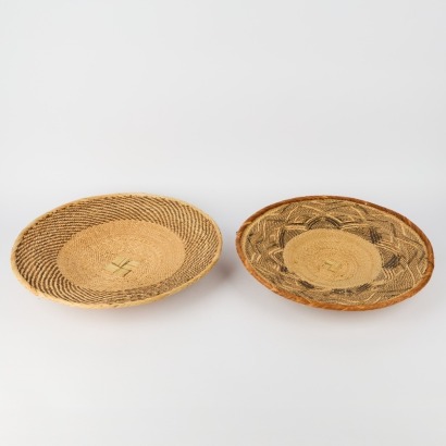 A Pair of African Tonga Baskets