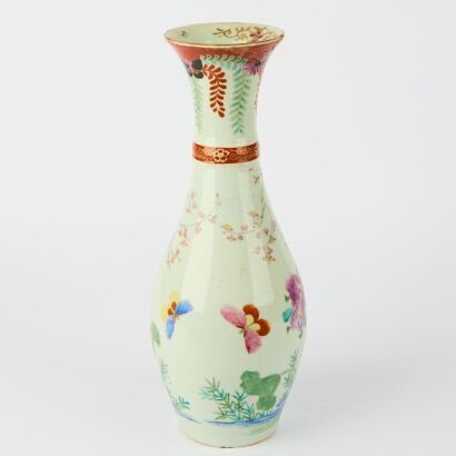 A Famille de Rose Vase