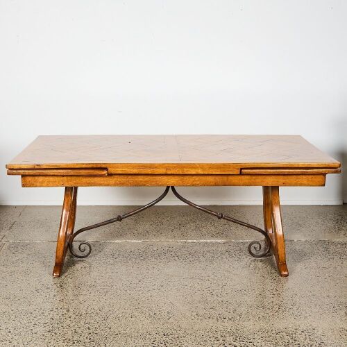 A Parquet Refectory Table