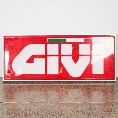 A Vintage Givi Sign AF