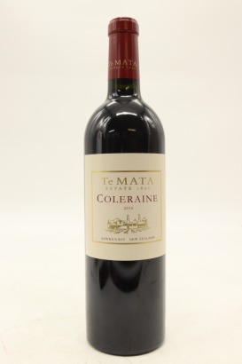 (1) 2016 Te Mata Estate Coleraine, Hawke's Bay