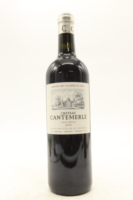(1) 2018 Chateau Cantemerle, Haut-Medoc [JR16.5]