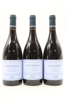 (3) 2022 Domaine Bruno Clair Marsannay Les Longeroies, Cote de Nuits