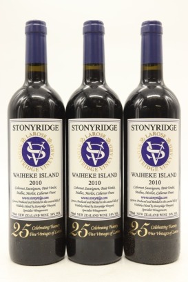 (3) 2010 Stonyridge Vineyard Larose, Waiheke Island [JR17]