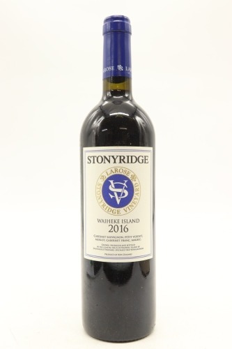 (1) 2016 Stonyridge Vineyard Larose, Waiheke Island [JR17]