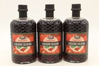 (3) Antica Distilleria Quaglia Liquore Ciliegia, Italy, 25% ABV