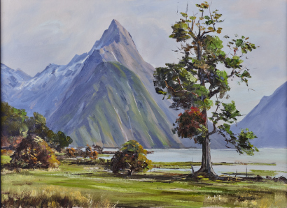 M. F. SOPER Mitre Peak, Milford Sound