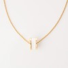 18ct Yellow Gold / White Ceramic, Bvlgari B.Zero1 Necklace, circa 2019