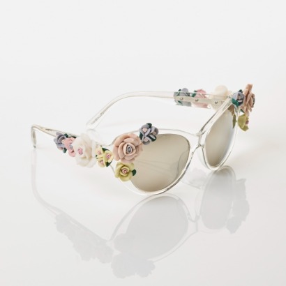Dolce & Gabbana, DG4180 Floral Embellished Sunglasses with Case