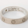 Cartier, 18ct White Gold, Love Collection Ring, Size 57 - 3