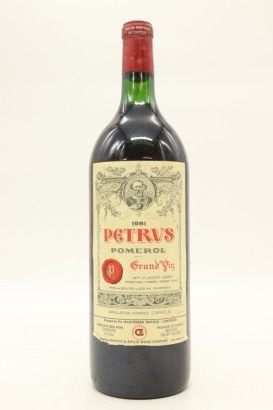 (1) 1981 Petrus, Pomerol, 1500ml [JR17.5]