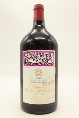 (1) 1988 Chateau Mouton Rothschild, Pauillac, 3000ml [JR18.5]