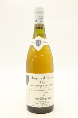 (1) 1995 Hospices de Beaune Genevrieres Cuvee Baudot Maison Champy, Meursault Premier Cru