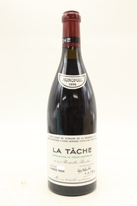 (1) 1996 Domaine de la Romanee-Conti La Tache Grand Cru Monopole, Cote de Nuits [JR19.5] (BD)