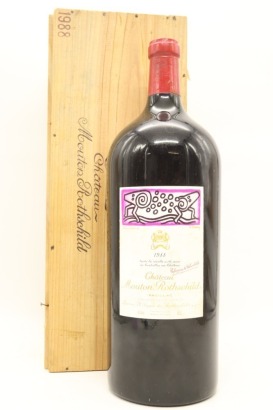 (1) 1988 Chateau Mouton Rothschild, Pauillac, 6000ml [JR18.5] (GB) (CC)