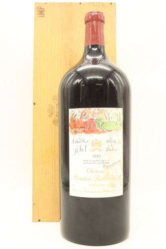 (1) 1989 Chateau Mouton Rothschild, Pauillac, 6000ml [JR18.5] (GB)
