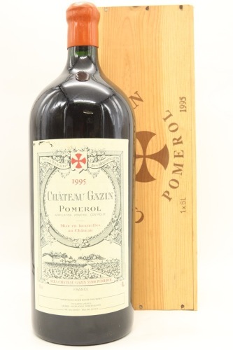 (1) 1995 Chateau Gazin, Pomerol, 6000ml (GB)