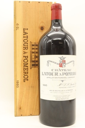 (1) 1995 Chateau Latour a Pomerol, Pomerol, 6000ml (GB) [JR16.5]