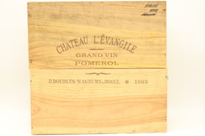 (3) 1995 Chateau L'Evangile, Pomerol, 3000ml (OWC)