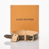 Louis Vuitton, Monogram Baxter Dog Collar with Box - Near new - 2