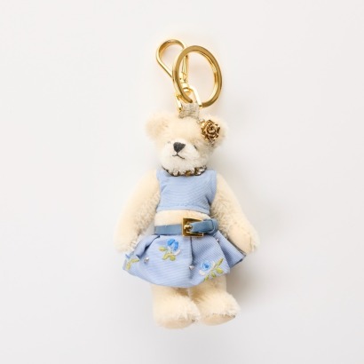 Prada, Teddy Bear Keychain Charm