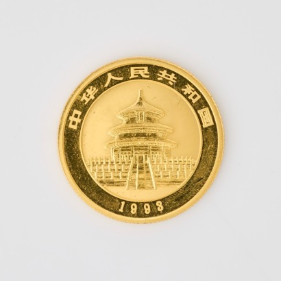 1993, 24ct Gold Chinese Panda Coin