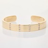 9ct Yellow Gold, .60ct Diamond Cuff Bracelet