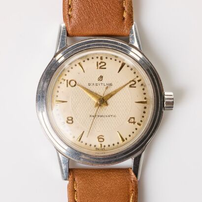 Breitling, 33mm Anti-magnetic, Hand Wound Wristwatch, circa 1950's