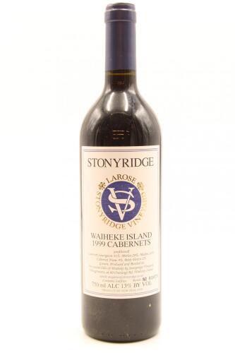 (1) 1999 Stonyridge Vineyard Larose, Waiheke Island