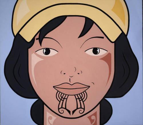JON TOOTILL Pepeha For Lily - Ro Waitaki Toku Awa (Yellow Hat 2)