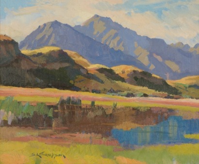 SYDNEY LOUGH THOMPSON Glendhu Peninsula, Lake Wanaka