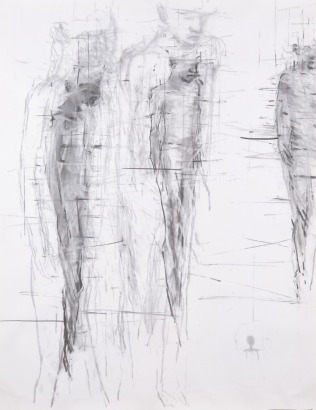 COLIN LUXTON Standing Figures