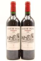 (2) 2001 Chateau Plince, Pomerol