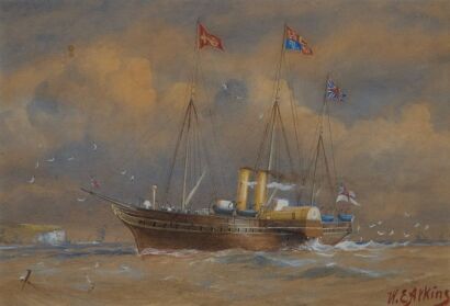 WILLIAM EDWARD ATKINS HMY Victoria and Albert II