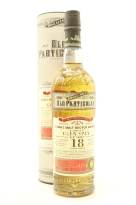 (1) Glen Spey 'Old Particular' 2002 18 Year Old Single Malt Scotch Whisky, 48.4% ABV (GB)