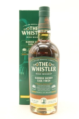 (1) The Whistler Olorosso Sherry Cask Irish Whiskey, 43% ABV (GB)