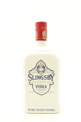 (1) Slingsby Pure Grain Vodka, England, 40% ABV