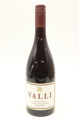 (1) 2019 Valli Gibbston Vineyard Pinot Noir, Gibbston [JR16.5]