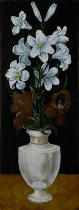 NEAL PALMER Lilies and Iris Blossoms, 1562 (after Ludger Tom Ring the Younger)