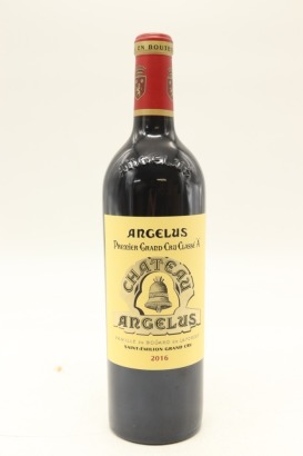 (1) 2016 Chateau Angelus, Saint-Emilion Grand Cru [JR18.5] [RP98]
