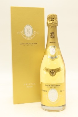 (1) 2008 Louis Roederer Cristal Millesime Brut, Champagne [JR19] [RP98] [WE100] [WS97] (GB)