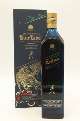 (1) Johnnie Walker Blue Label Limited Edition Year of the Tiger Blended Scotch Whisky, Scotland, 750ml, 40% ABV (GB)