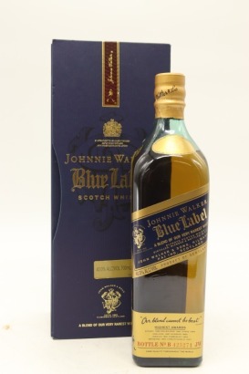 (1) Johnnie Walker Blue Label Blended Scotch Whisky, Scotland, 40% ABV, Circa. 2000's (GB)