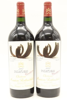 (2) 2007 Chateau Mouton Rothschild, Pauillac, 1500ml [JR18.5]
