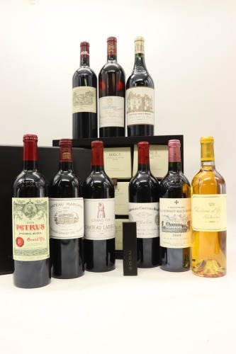 (1) 2009 Groupe Duclot Bordeaux Prestige Collection Case, Bordeaux, 9 Bottles Sold as One Lot (GB)