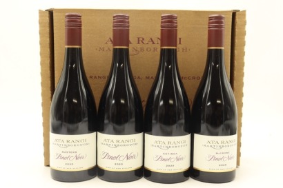 (1) 2020 Ata Rangi Limited Release Single Vineyard Pinot Noir Collection, Martinborough, 4 Bottles Sold as One Lot