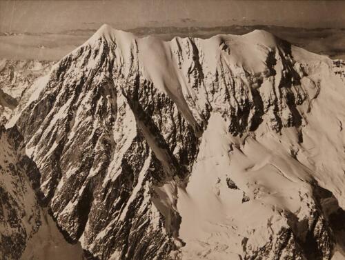 V.C. BROWNE Mt Cook Western Face (12,349 Feet)