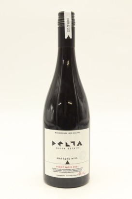 (1) 2021 Delta Estate Hatters Hill Pinot Noir, Marlborough