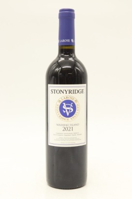 (1) 2021 Stonyridge Vineyard Larose, Waiheke Island [JR17]